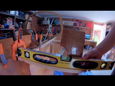 Building a SCAMP part 019 - Fitting the Seat Attachment Cleats