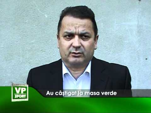 Au câştigat la masa verde