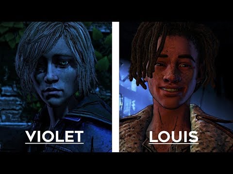 ALL CHOICES (VIOLET & LOUIS) / EPISODE 2: 'Suffer the Children' | The Walking Dead: The Final Season