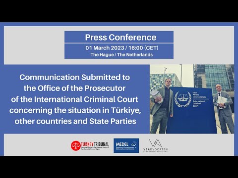#PressConference - Turkey Tribunal's ICC Communication