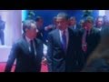 Obama, Sarkozys open mic mishap - YouTube