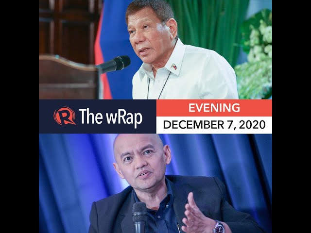 Duterte ready to get COVID-19 vaccine first to boost vaccine trust | Evening wRap