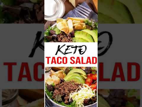Best Keto Taco Salad, Low Carb Chips & Taco Salad - Custom Keto Diet Recipe