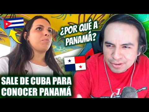 CUBANA CONOCE PANAMÁ, casi llora de la emoción - Guatemalteco reacciona |MultiSanchez|