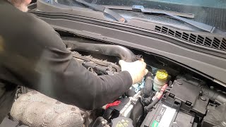 2017 Jeep Renegade 2.4l throttle body replacement