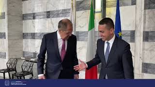 Riunione dei Ministri degli Esteri e della Difesa Italia-Russia