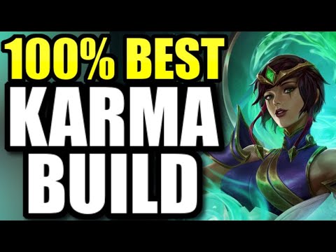 The 100% BEST way to play Karma Support... (1V9 KARMA GUIDE)