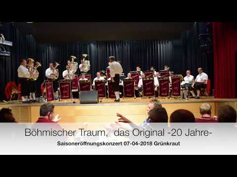 Böhmischer Traum, das Original Scherzachtaler Blasmusik 2018 April