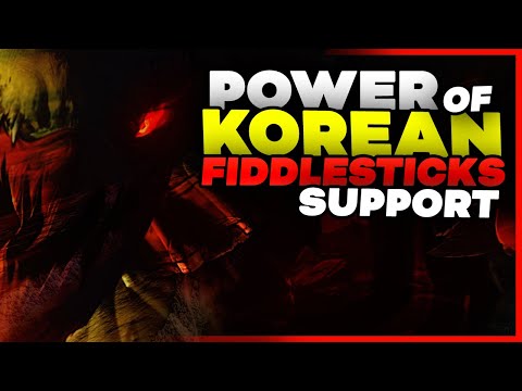 *KOREAN BUILD* SEASON 10 FIDDLESTICKS SUPPORT [UNCUT] | League of Legends [2020]