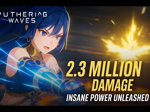 Iuno Breaks 2.3 Million Damage Barrier | Wuthering Waves