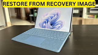 How To | Restore Microsoft Surface Pro From Recovery Image
