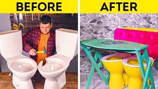 Extreme Toilet Transformations For a Couple