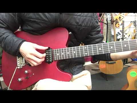 Kapok KA-TLSRD  Coil Split Humbuckers Guitar Demo with Haze HSG30 amplifier