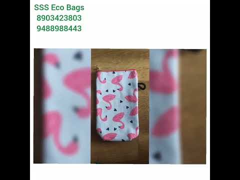 Sss loop handle fancy cotton bag
