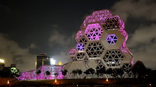 【台湾 高雄観光】愛河ナイトクルーズ 愛之船 Love River cruise at Love River Waterfront Park in Kaohsiung City, Taiwan