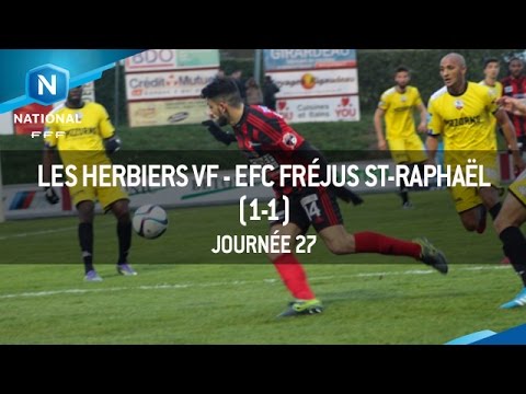 J27 : Les Herbiers VF - EFC Fréjus-St Raphaël (1-1), le résumé