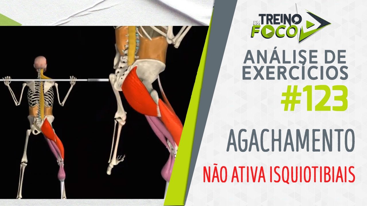 AGACHAMENTO Não ativa Posteriores de coxa de modo Eficiente - Análise de Exercícios #123