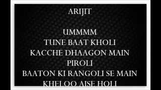 Manva Laage (lyrics) || Happy New Year || Arijit Singh || Shreya Ghoshal || Vishal-Shekhar ||