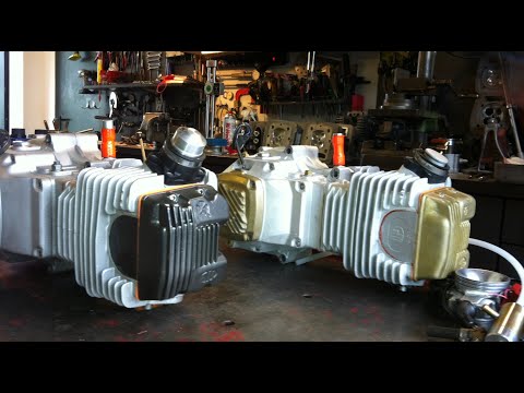 Egon Müller an seinem Prüfstand