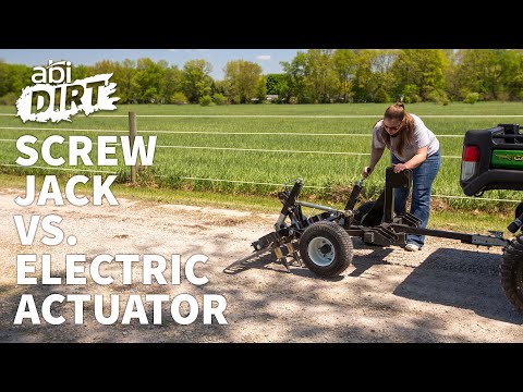 Adjusting your Attachment: Screw Jack vs. Electric Actuator – ABI Dirt