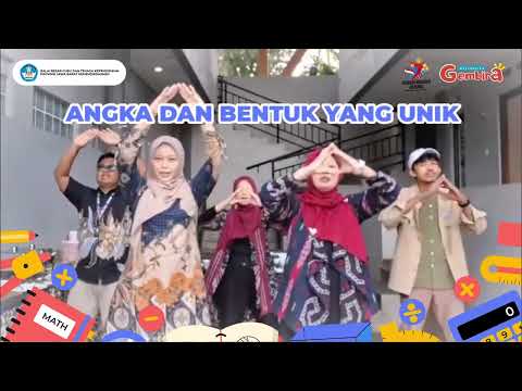 Jingle Matematika Gembira - Gerakan, Lirik, Instrumen (Fasilitator Nasional Jawa Barat)