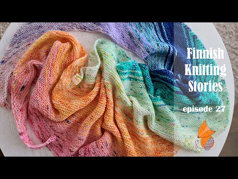 Finnish Knitting Stories - Episode 27: a bit of knitting & giveaway winners
