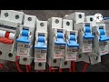 mcb isolator breakers fitting & connection telugu