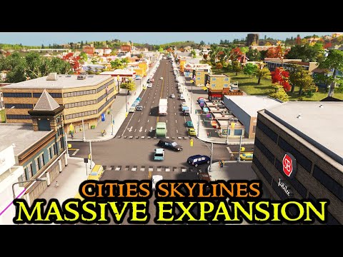 MASSIVE CITY EXPANSION - Cities Skylines MEGACITY - Ep. 04 || 4000 Assets & Mods | Simulation