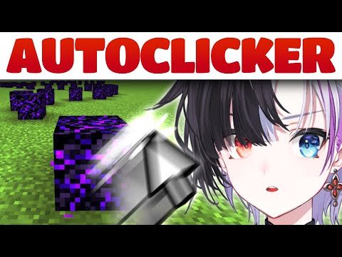 Rin Penrose Ch. idol-EN - Can you play Minecraft with an auto-clicker?