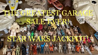 GREATEST GARAGE SALE EVER! THE FORCE WAS WITH ME! #starwars #garagesales #ebay #reseller #toys
