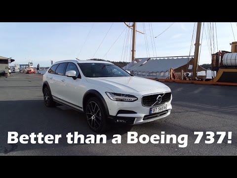 2017 Volvo V90 Cross Country: Why it's better than a Boeing 737!