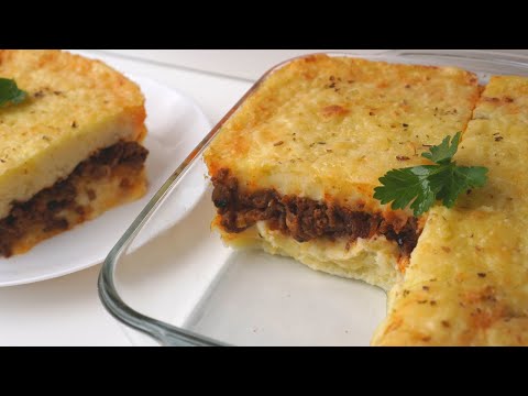 PASTEL DE PAPA CON CARNE MOLIDA