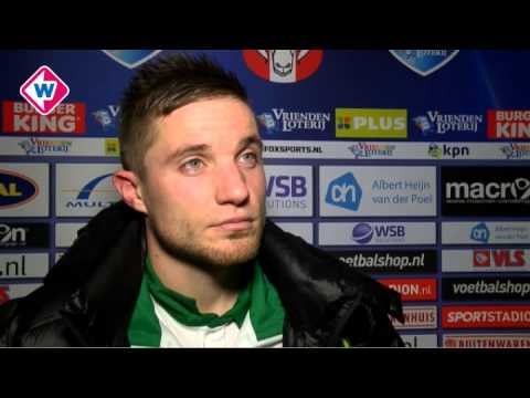 Interview Aaron Meijers (ADO Den Haag) na FC Dordrecht-ADO Den Haag