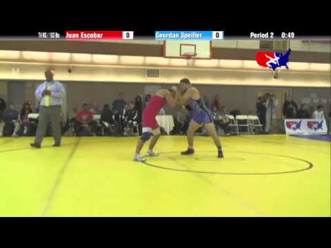 GR 74 KG - QF - Juan Escobar (MEX) vs. Geordan Speiller (FL Jets)