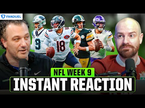 NFL Week 9 Instant Reaction 🚨