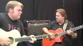 Video thumbnail for Rivera-Doyle & Caleb Dykes play Sedona 55 by Rivera Amplification