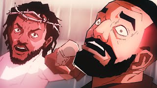 Kendrick Vs Drake in an Anime Screenshot