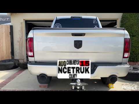 Ram 1500 5.7 hemi. Carven competitor with resonator delete and JBA shorty headers.