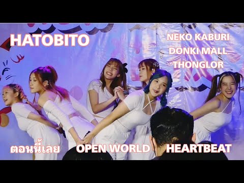 060822 HATOBITO - NEKO KABURI STAGE @ DONKI MALL THONGLOR #hatobito #nekokaburi #idol