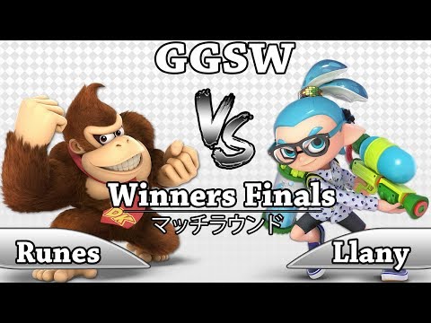 GGSW 119 - Runes (Donkey Kong) Vs Llany (Inkling) Smash Ultimate Winners Finals