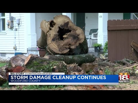 Storm Damage Cleanup Continues