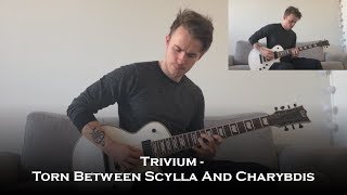 Trivium - Torn Between Scylla And Charybdis (Guitar Cover + All Solos)