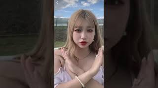 【TikTok】　美女のポヨン揺れ　#shorts