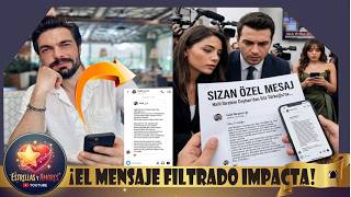 ¡Se ha filtrado el mensaje que Halil İbrahim Ceyhan le envió a Sıla!