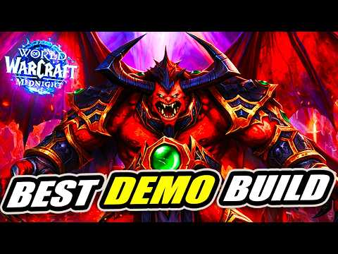 BEST DEMONOLOGY WARLOCK BUILD + BURST ROTATION + MACROS + STATS Midnight 12.0 World of Warcraft PvP