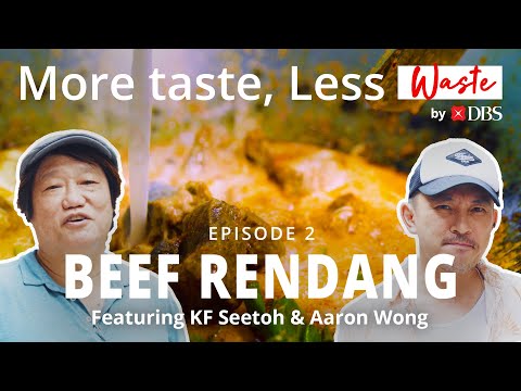 More taste, Less waste | E2 | Singapore Hawker Food Beef Rendang