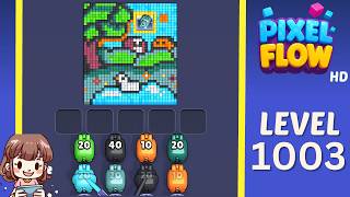 Pixel Flow Level 1003 Solution Walkthrough