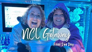 NCL Getaway: Skyy Vodka Ice Bar Experience 🍸❄️