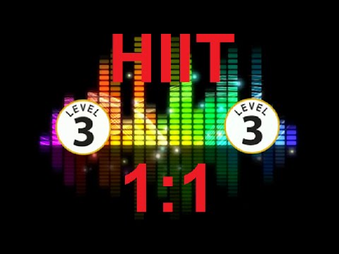 HIIT Music Track – Level 3 – 30/30, 19mins – PLUS VOICE PROMPTS