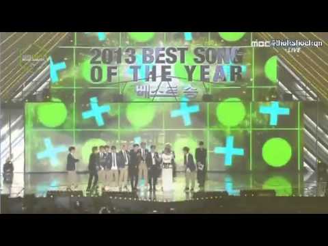 [ENGSUB] 131114 Melon Music Awards "Song Of The Year" Category : EXO Winning Speech